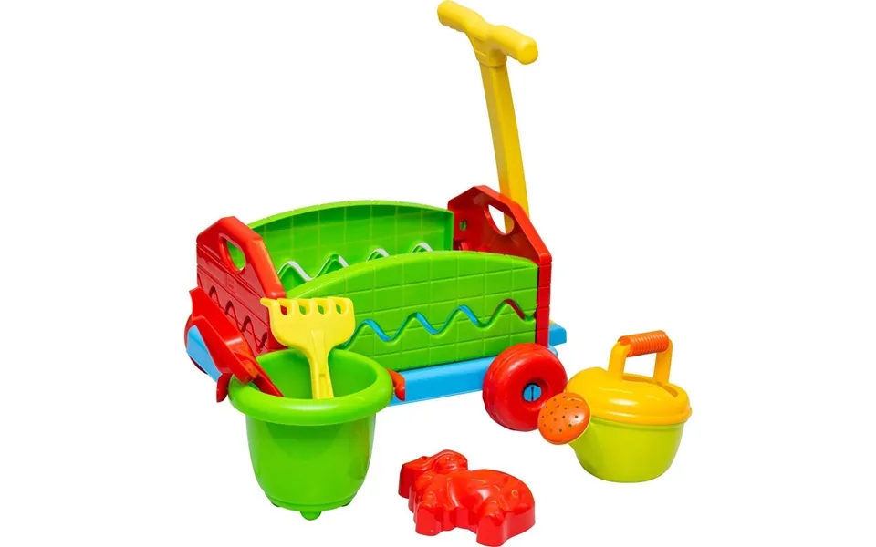 Trækvogn Med. Spandesæt 6 Dele