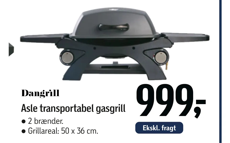Asle Transportabel Gasgrill
