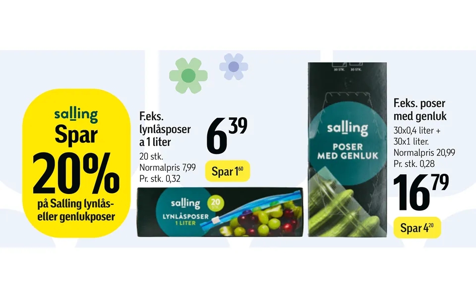 F.eks.lynlåsposer Med Genluk