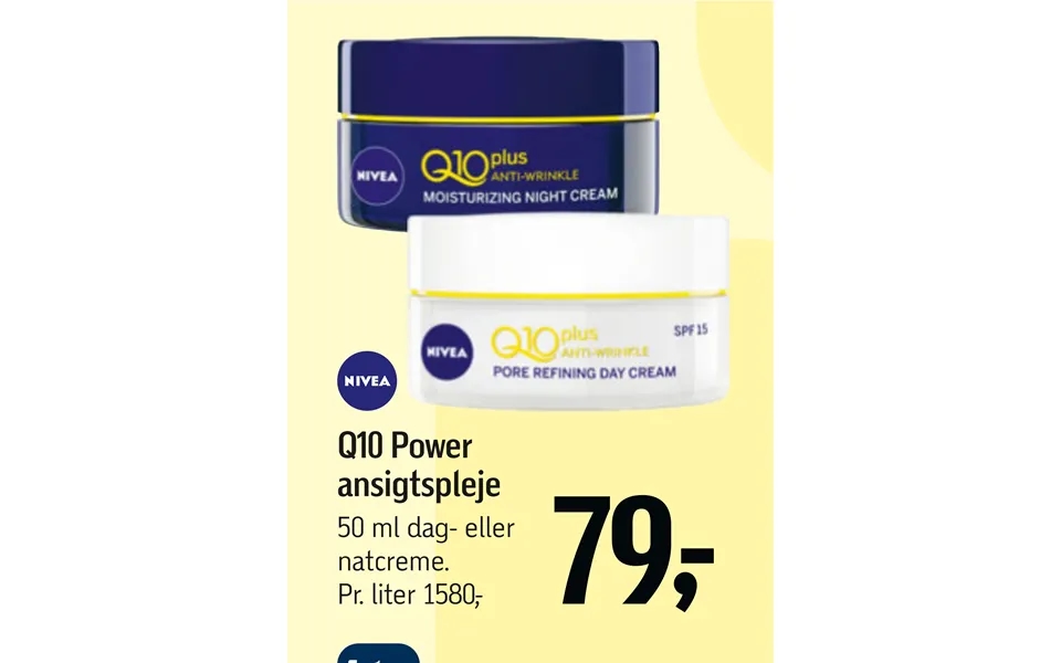 Q10 Power Ansigtspleje
