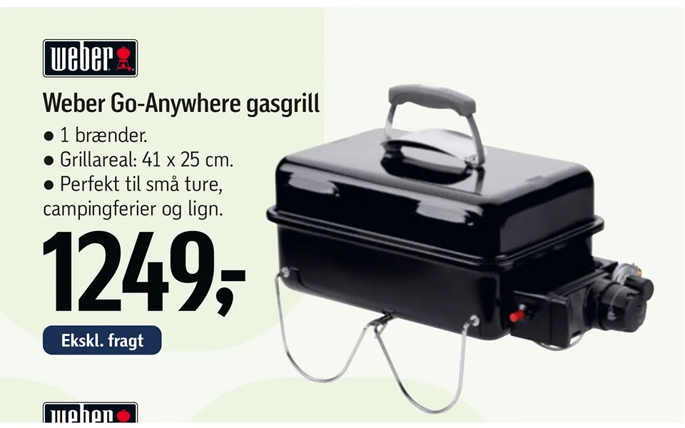 Weber Go-anywhere Gasgrill