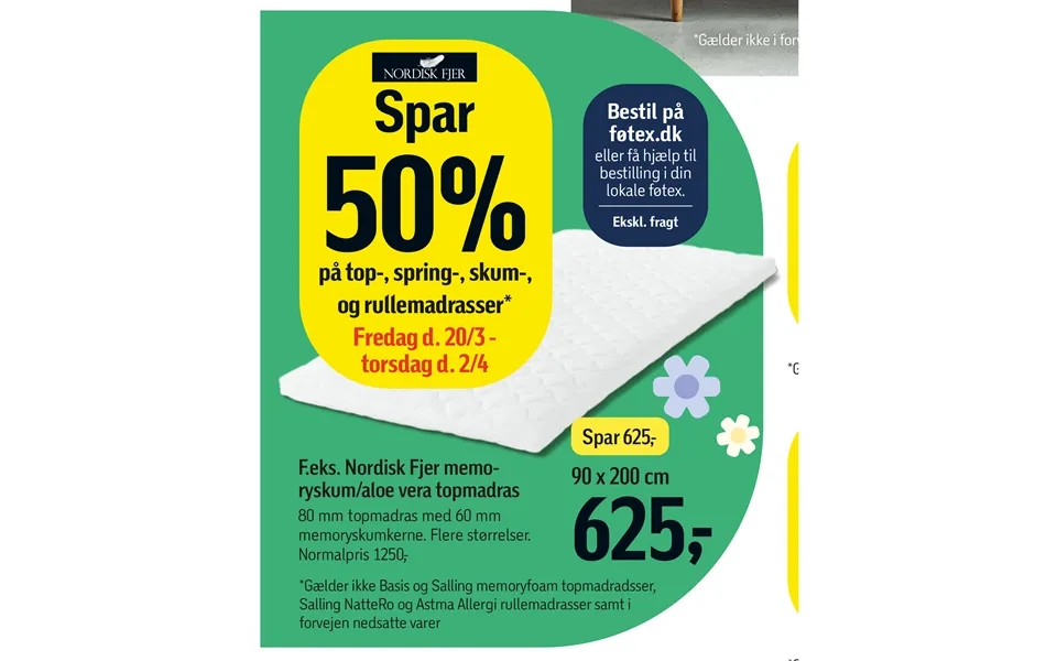 På Top-, Spring-, Skum-, Og Rullemadrasser