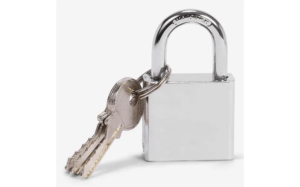 Hængelås Med Nøgler - 5,2 Cm