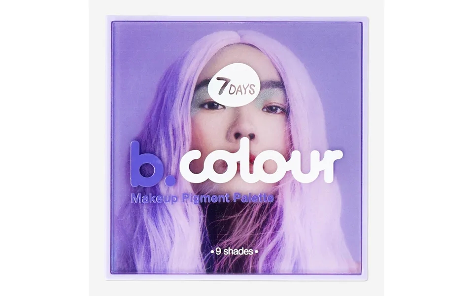Øjenskyggepalet 7days B.colour - 01 Violet Macarons