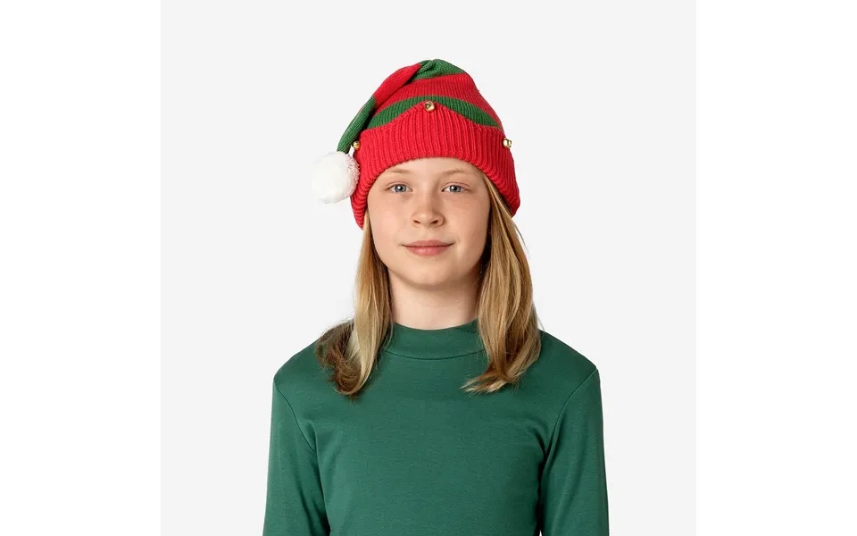 Knitted Hat With Bells. To Children