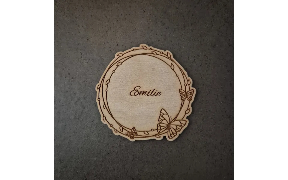 Bordkort I Træ Eller Akryl - Bk06