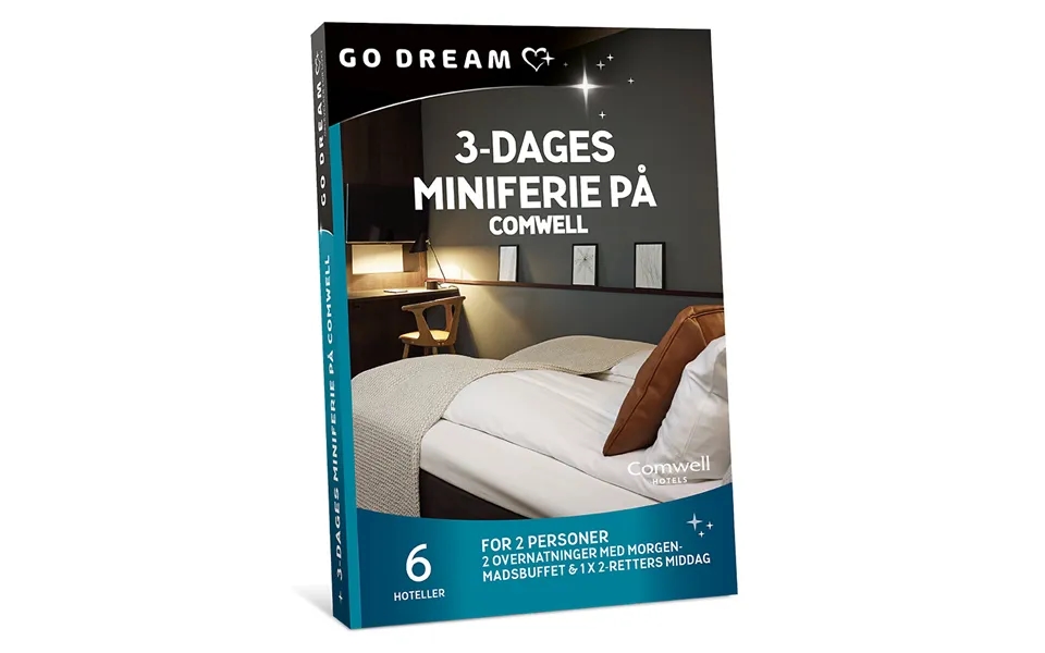 Go Dream 3-dages Miniferie På Comwell Hotels- Oplevelsesgaver Stay