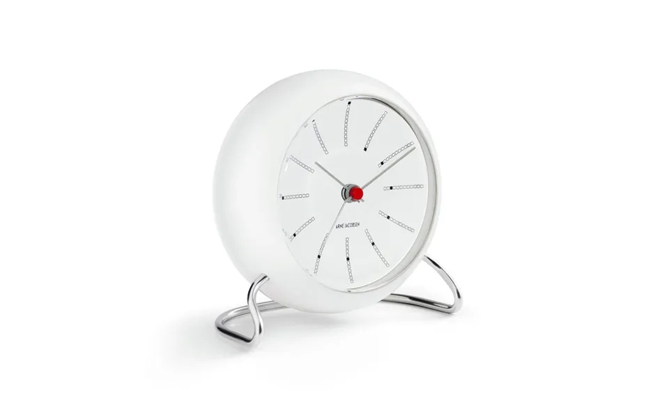 Arne Jacobsen Bankers Bordur I Hvid Med Alarm