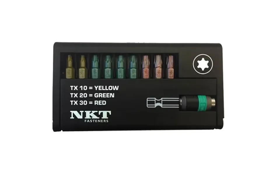 Itw Nkt Bitset - Bitholder, Tx10,tx20,tx30 Sæt