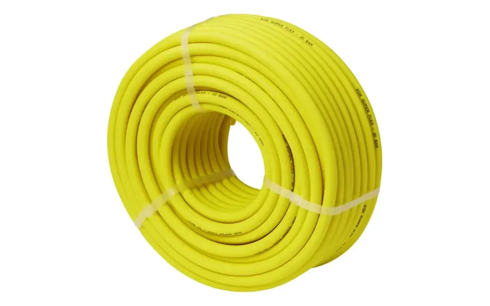 Kgk Slange Superflex Gul 3 8 Rl. 50 Mtr.gruppe 2