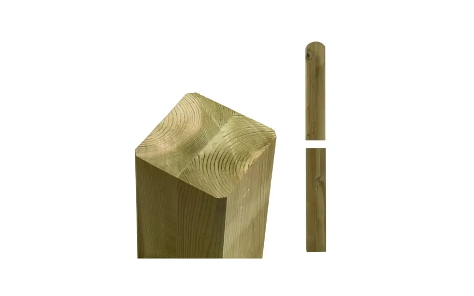 Plus Omlimede Stolper 90x90mmx128cm - Tryk Impr.