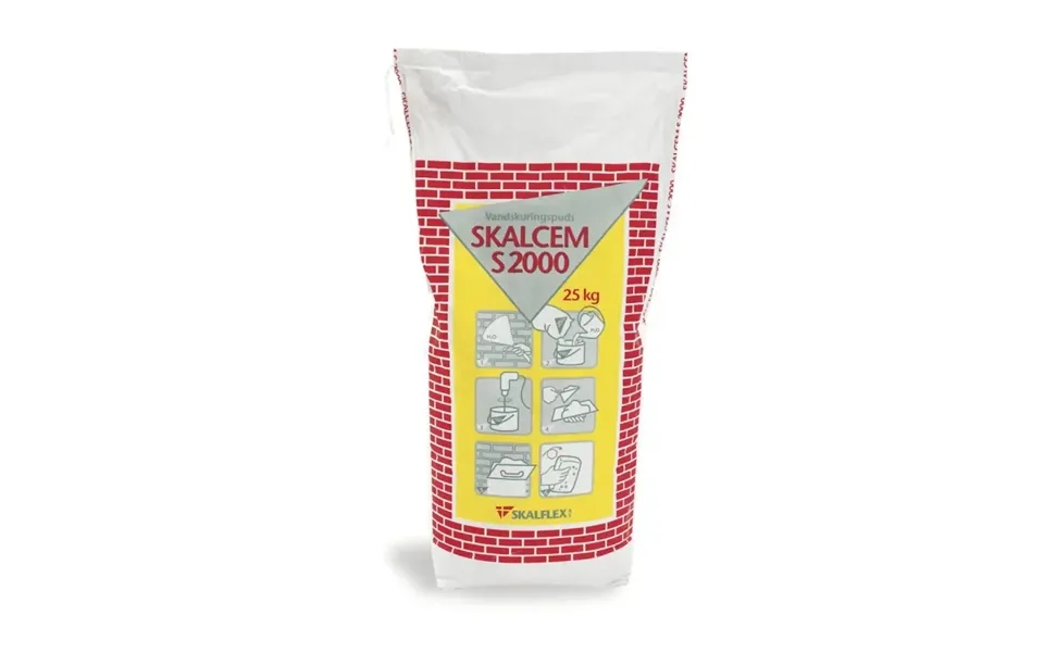 Skalcem S2000 Vandskuringsmørtel 20kg White