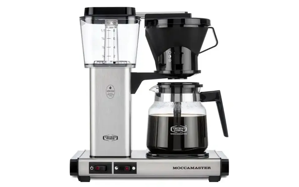 Moccamaster 53704 Kaffemaskine - Brushed Silver