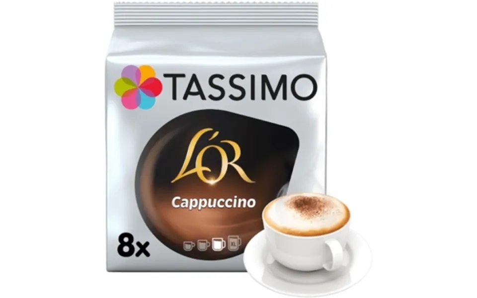 Tassimo L'or Tassimo Cappuccino Kaffekapsler - 8 Port. 7622300455903 Modsvarer N A