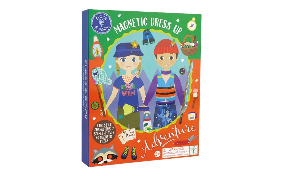 Floss & Rock - Magnetisk Påklædnings Figur