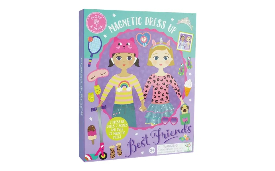 Floss & Rock - Magnetisk Påklædnings Figur