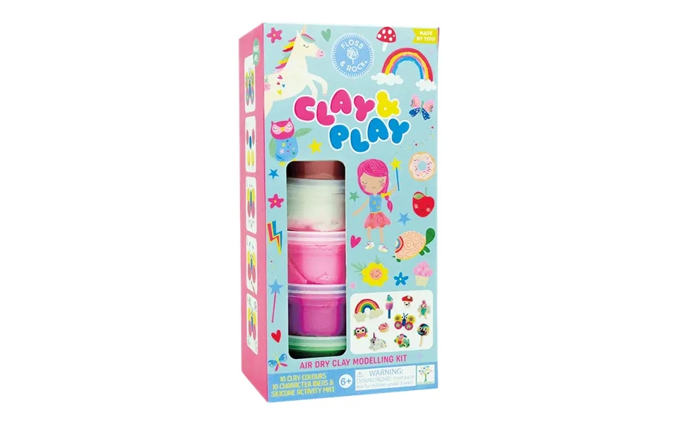 Floss & Rock - Selvhærdende Ler