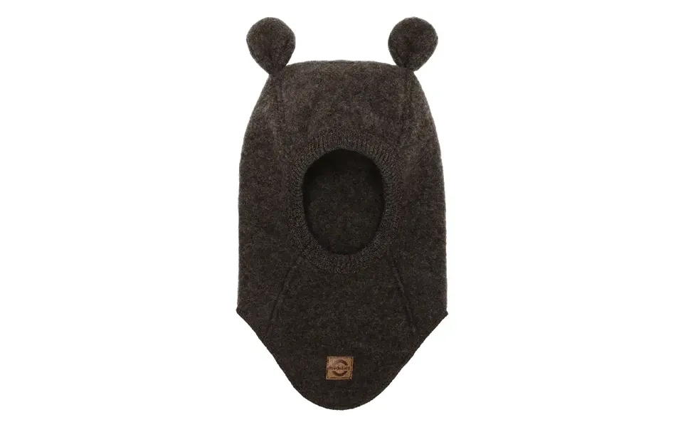 Mikk-line Uldhue M. Ører - Dark Brown Melange