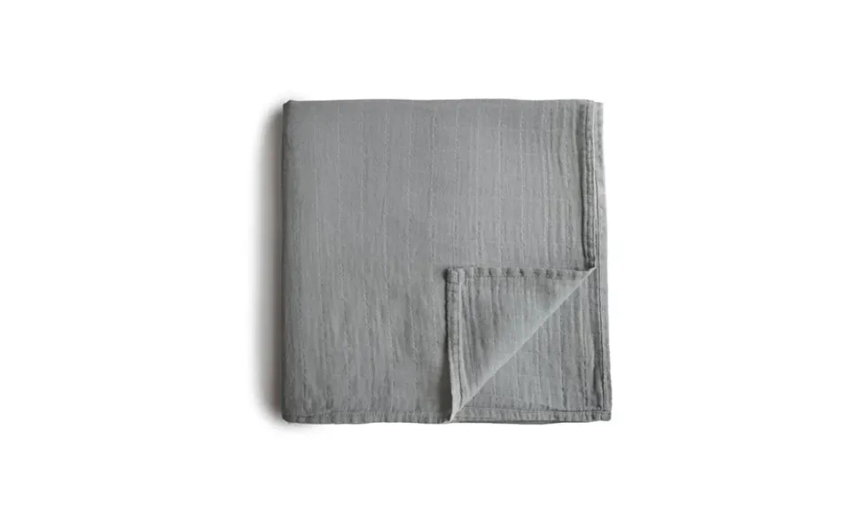 Mushie Swaddle Belgian Grey