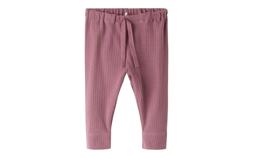 Name It Rib Bukser, Str. 56-92 - Mørk Rosa