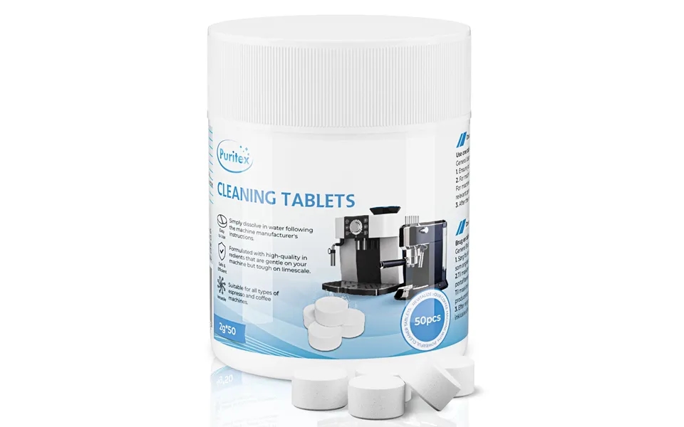 Puritex Cleaning Tablets To Coffee And Tea Espresso Machines 50 Paragraph