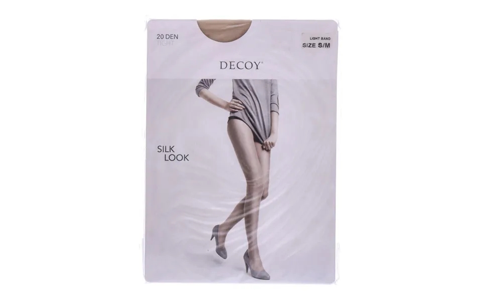 Decoy Silk Look 20 Den Light Sand S M