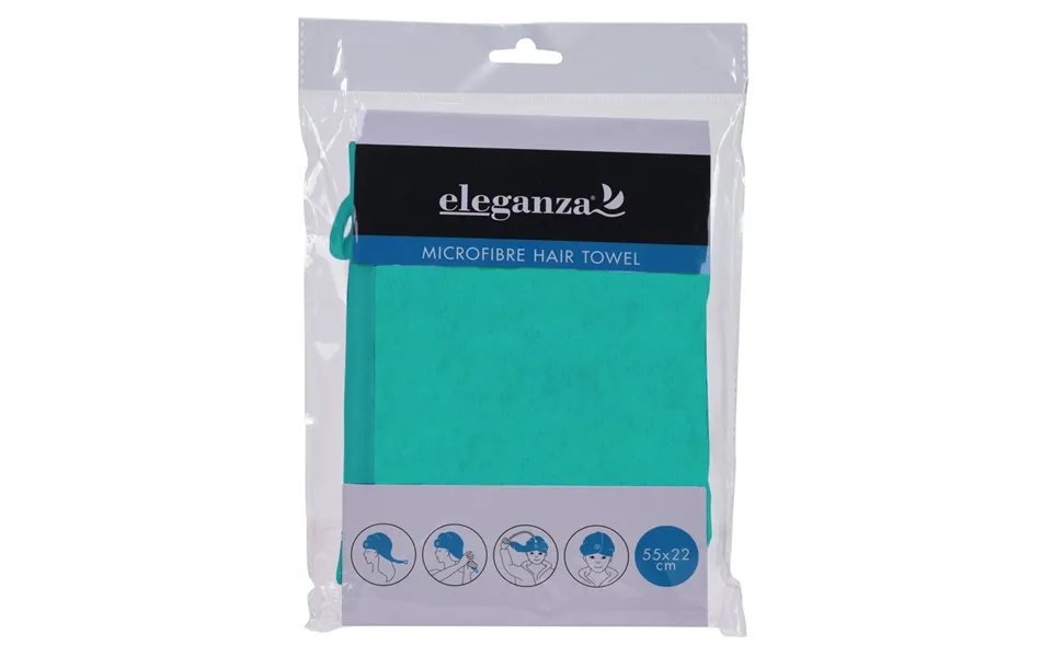 Eleganza Blåt Mikrofiberhåndklæde