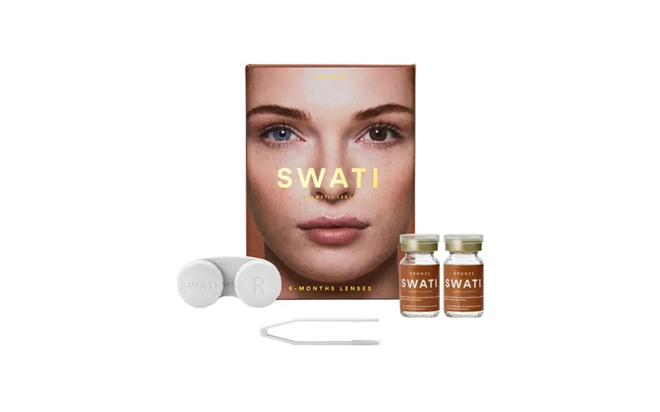Swati Cosmetics 6 Måneders Kontaktlinser Bronze