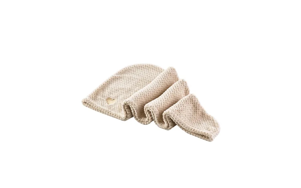 Yuaia Haircare Microfiber Hårhåndklæde Sand