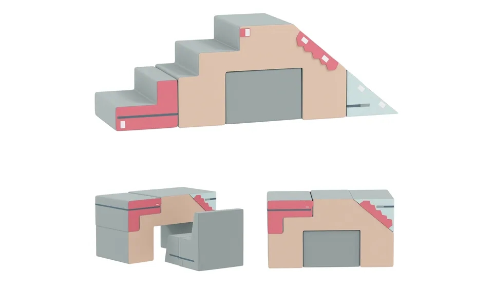 2-delt Blødt Legesæt Til Småbørn - Kunstlæder