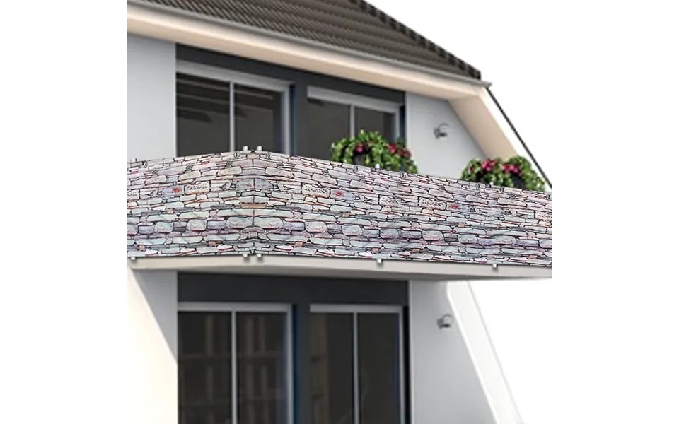 Balkonbeskyttelse 500x90 Cm - Uv50