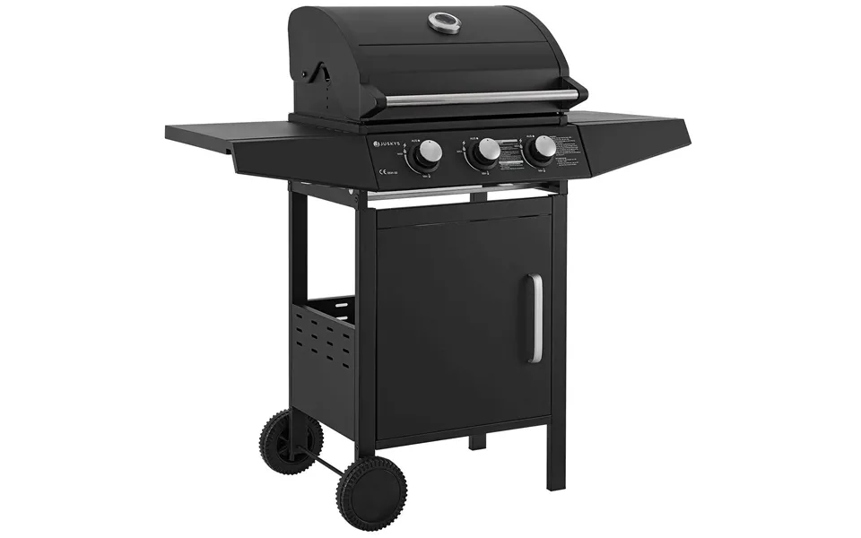 Bbq Gasgrill Med 3 Brændere Overtræk - Den Komplette Grilloplevelse