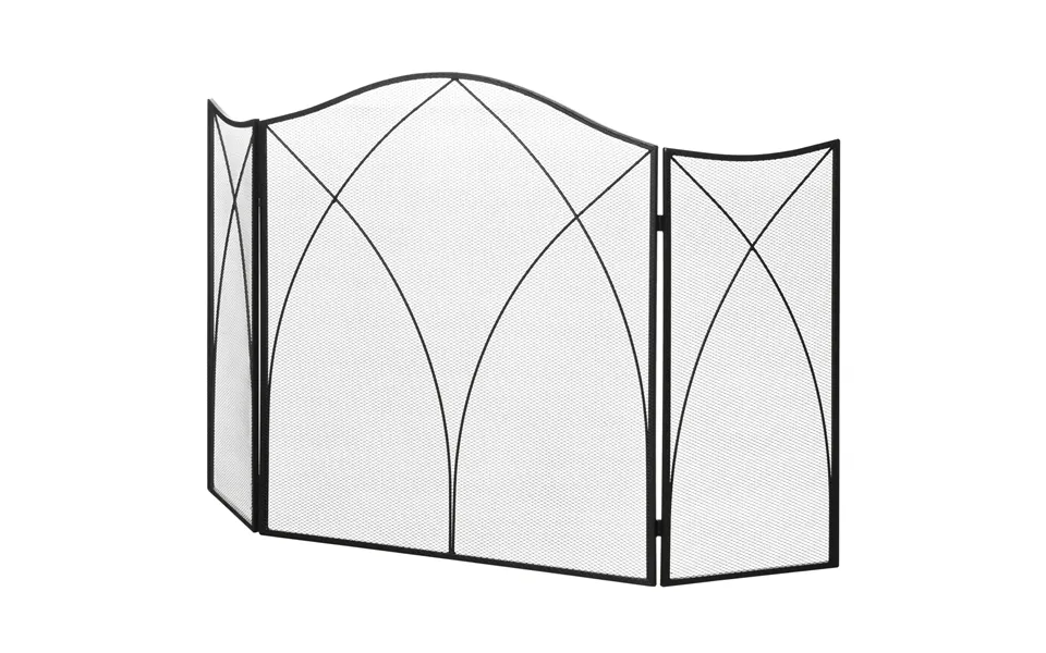 Gnistskærm Til Pejse - Tredobbelt