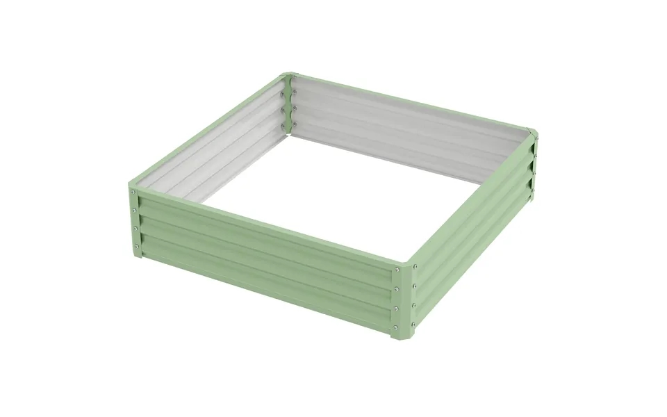 Havebed - Plantekasse Med Stålhus