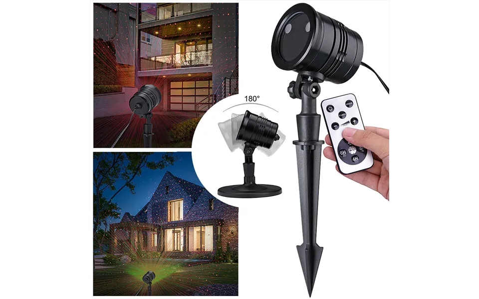 Led Spotlight Med Julemotiver