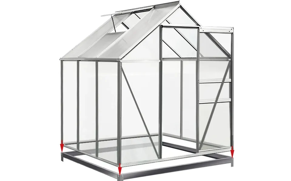 Stålfundament Til Drivhus 190x190cm