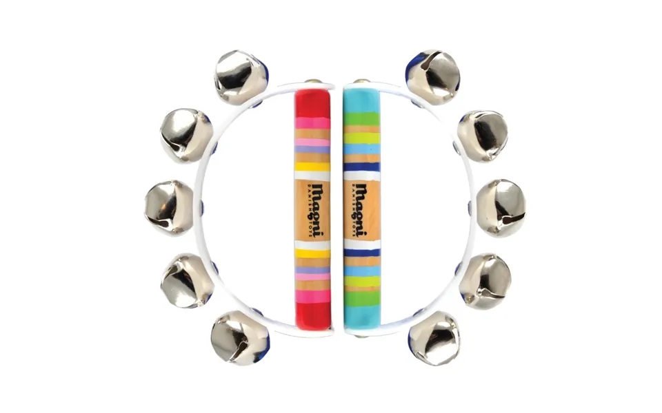 Bjældekrans I Træ M. 5 Bjælder.