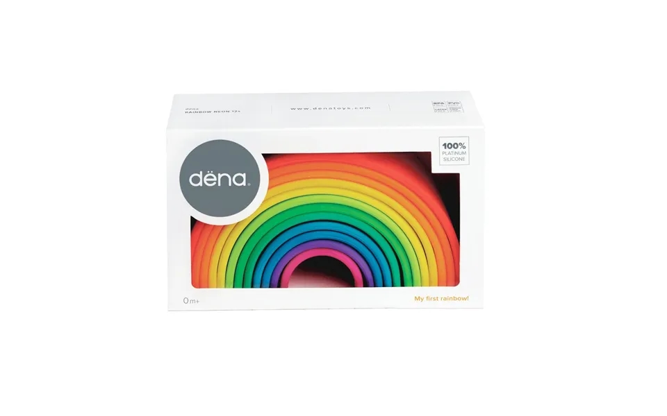 Dëna Regnbue I Silikone - Neonfarver