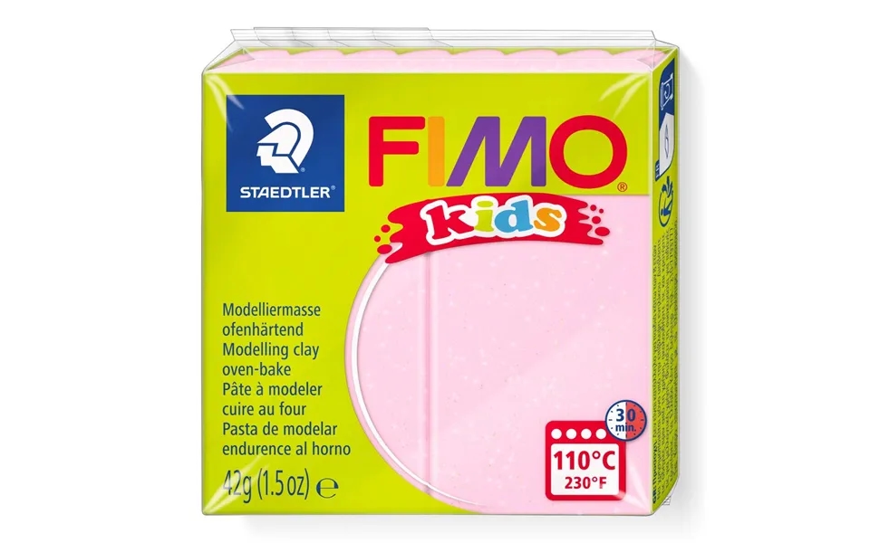 Fimo Kids Modellervoks - Rosa Glitter