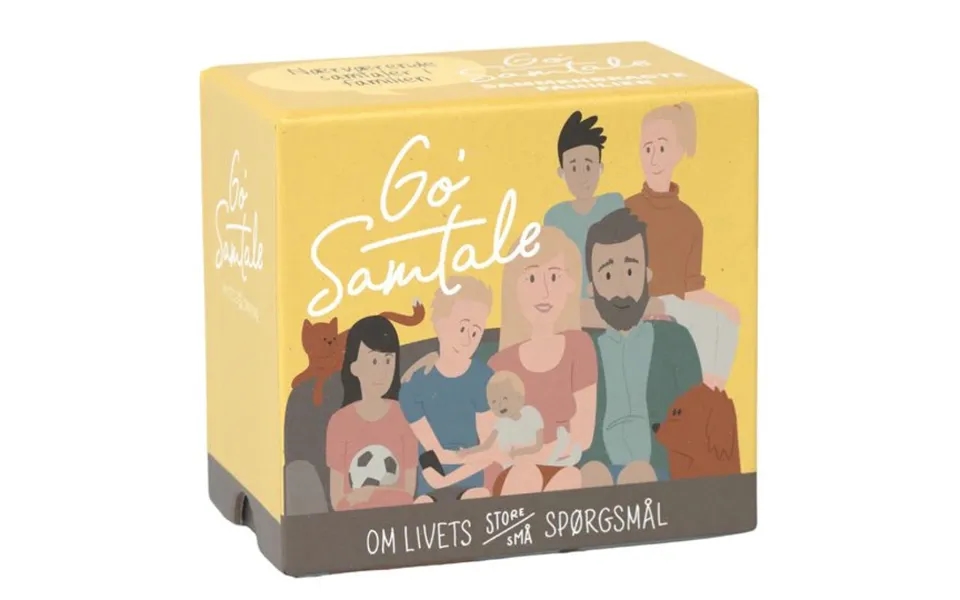 Go Samtale - Sammenbragte Familier Samtalekort