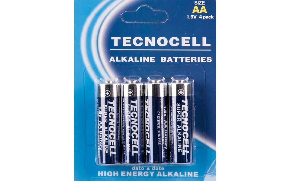 Tecnocell Alkaline Batterier - Aa