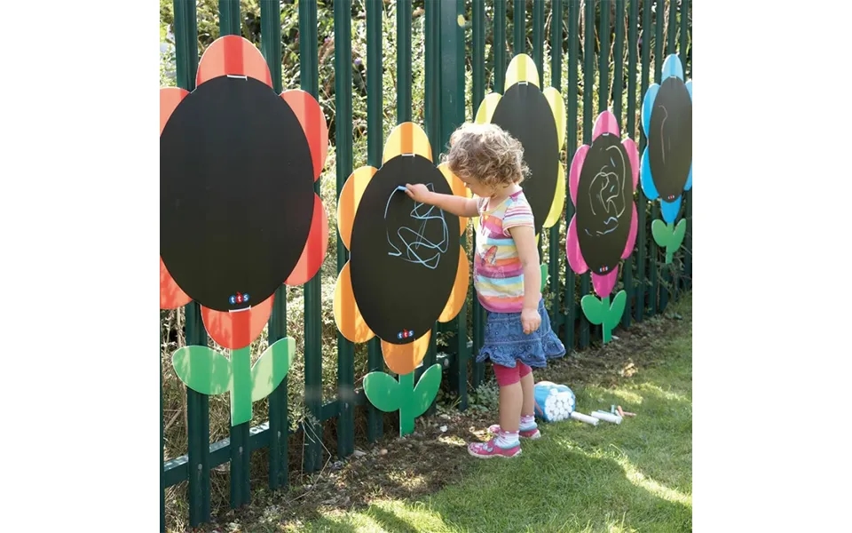 Tts Kridttavler - Blomster