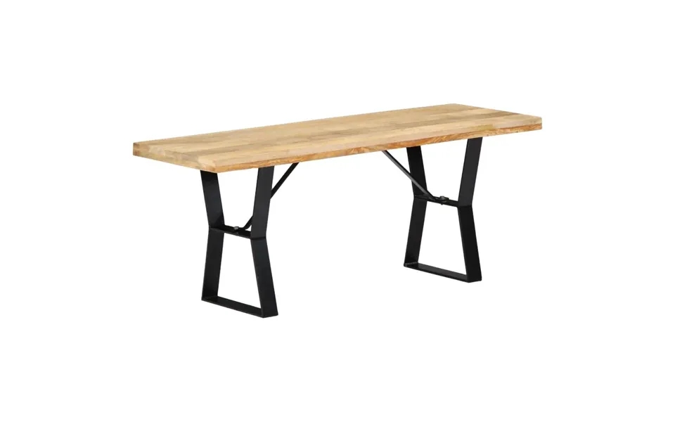 Bænk I Massivt Mangotræ 110 Cm