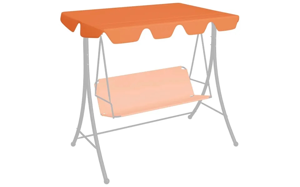 Baldakin Til Havegynge 188 168x145 110 Cm Orange