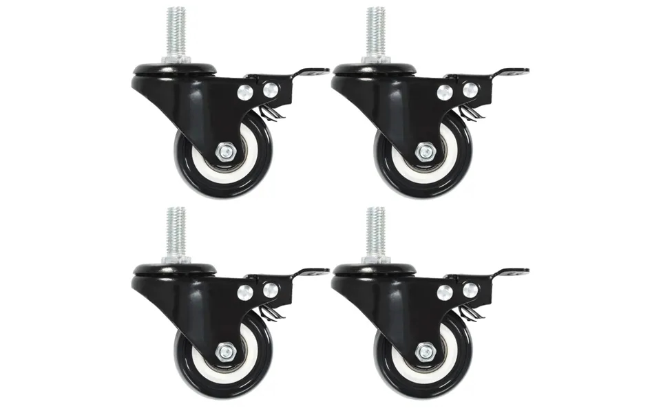 Drejehjul Med Bremser 16 Stk. 50 Mm