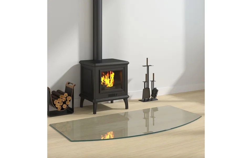 Glasplade Til Pejs 120x60 Cm