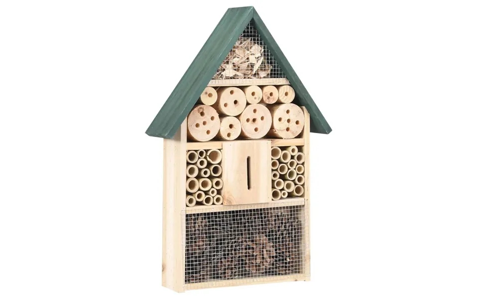 Insekthotel 31x10x48 Cm Fyrretræ