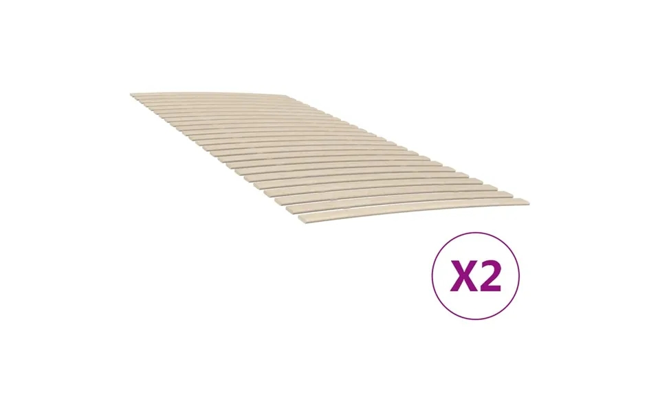 Lamelbund Med 48 Lameller 2 Stk. 90x200 Cm