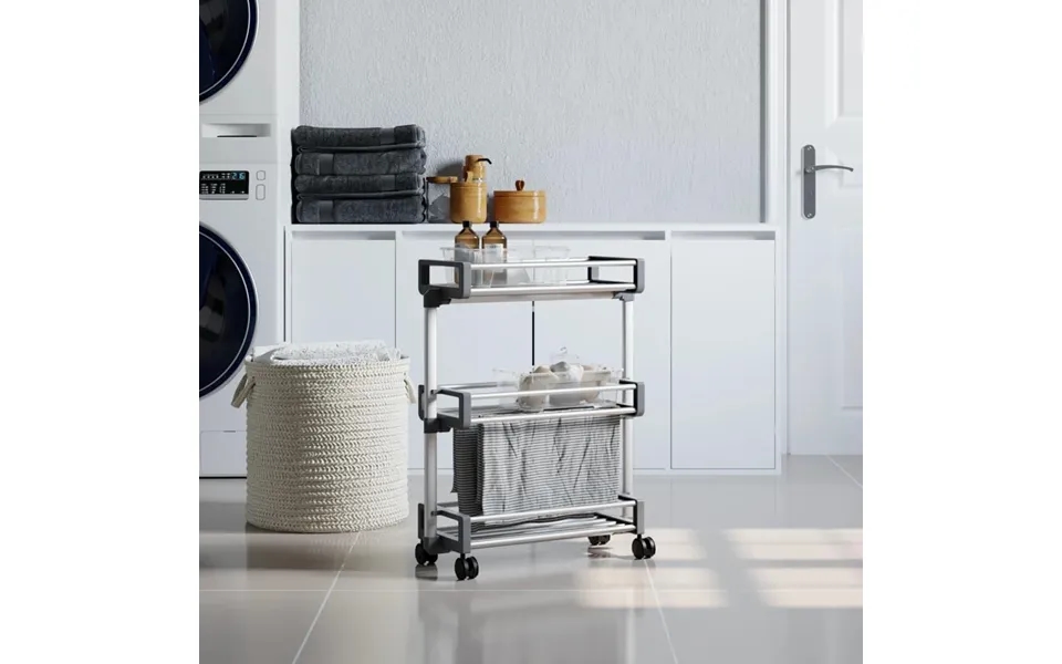 Opbevaringsvogn 59x20x75 Cm Aluminium