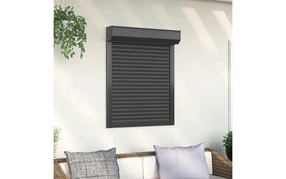 Rulleskodder 70x100 Cm Aluminium Antracitgrå